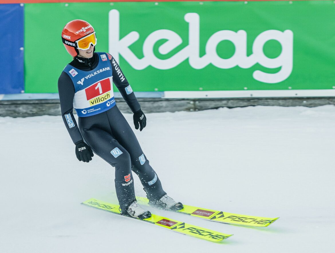 Skispringerin Althaus in Ljubno auf Platz drei