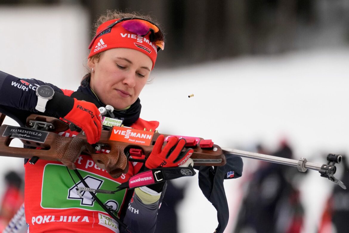 Hettich-Walz und Strelow enttäuschen im Biathlon-Mixed