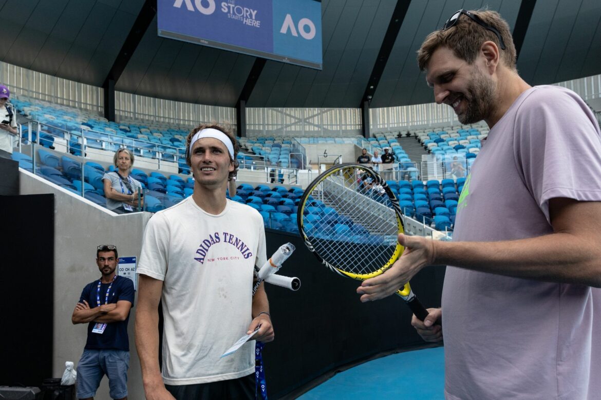 Australian Open: Zverev hofft auf «Edelfan» Nowitzki
