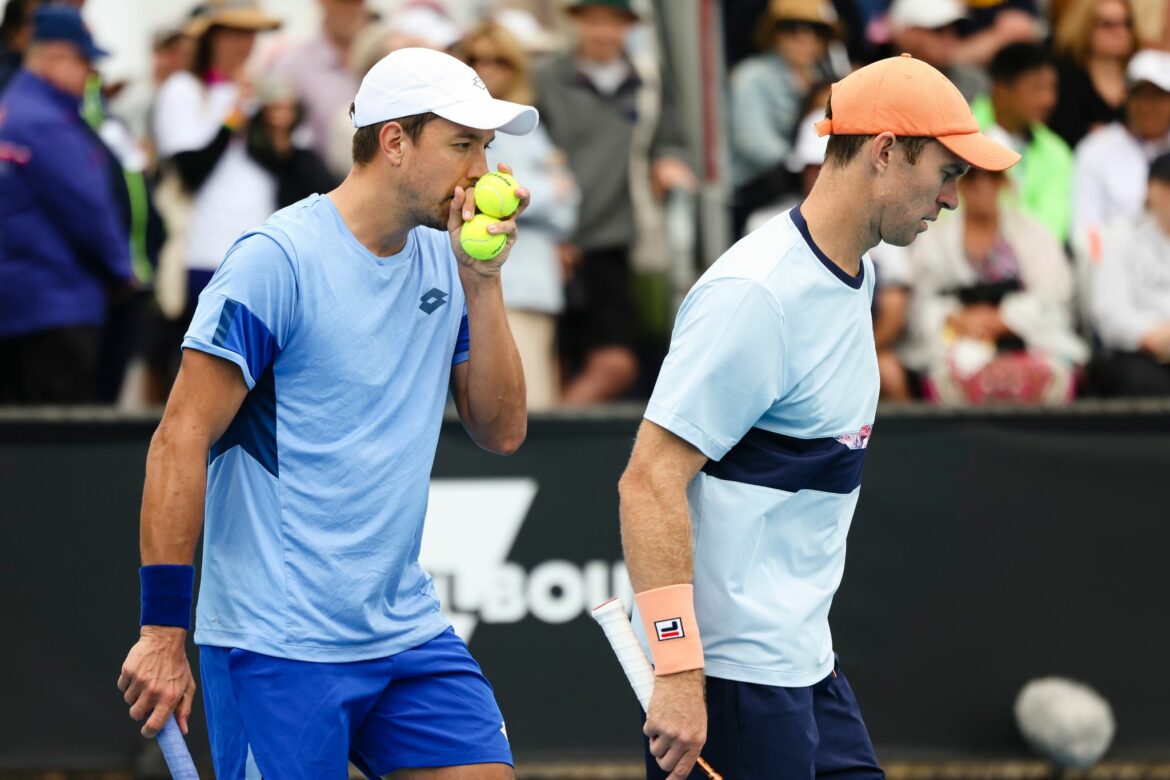 Australian Open: Mies mit neuem Partner in Runde zwei