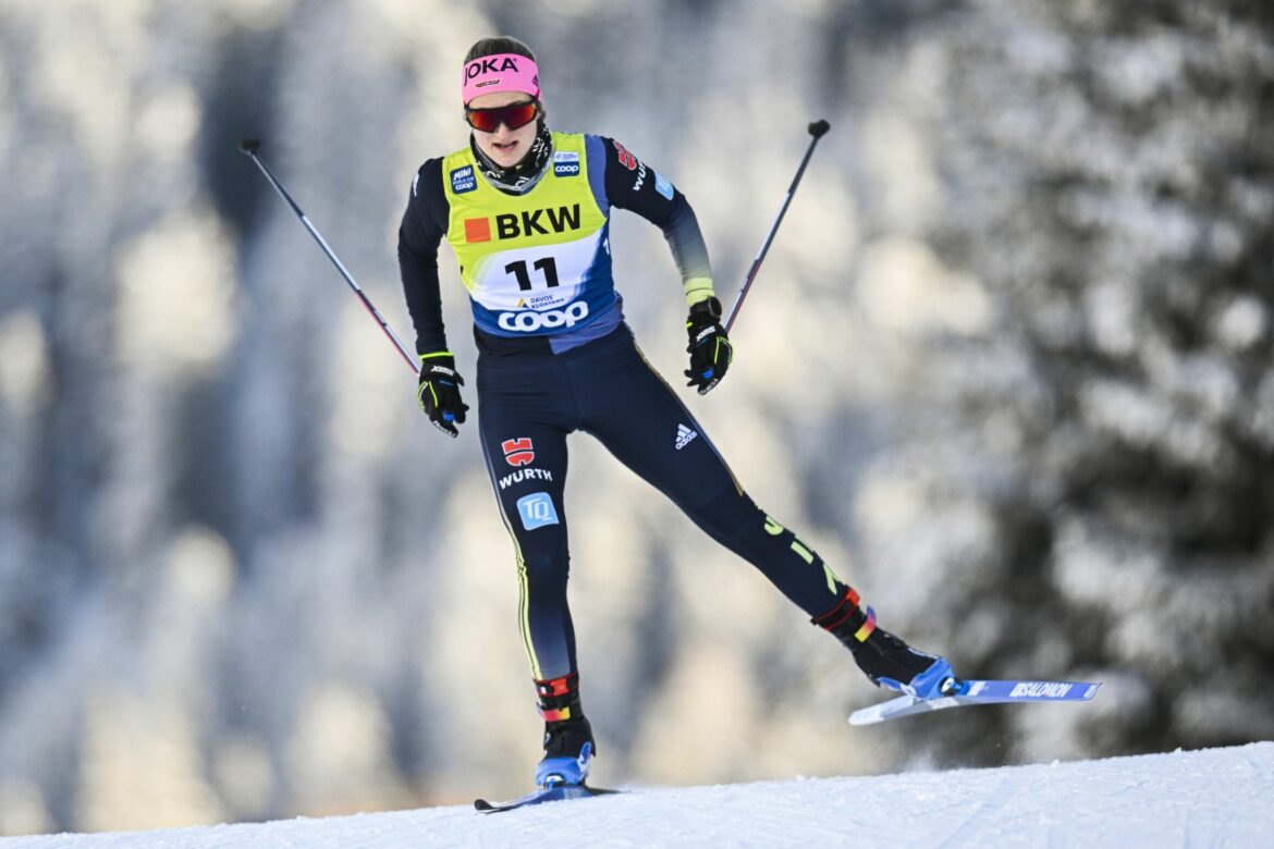 Langläuferin Laura Gimmler Sprint-Achte in Livigno