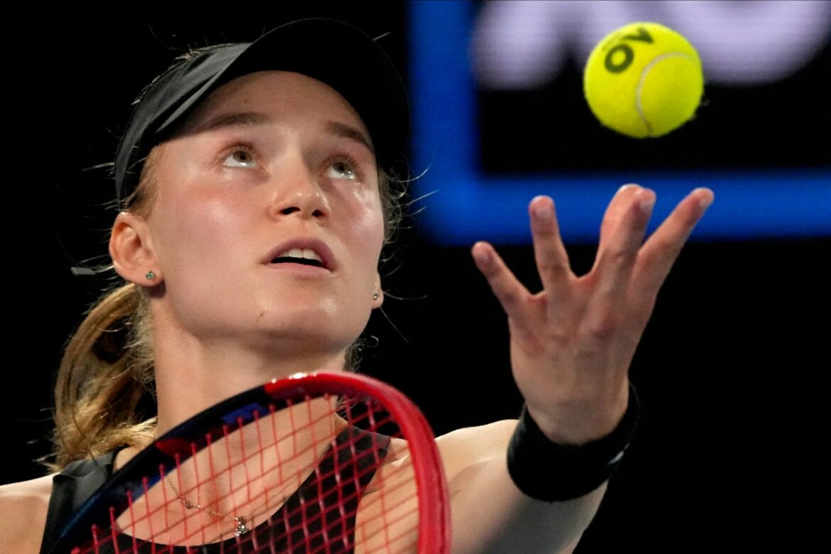 Rybakina steht im Halbfinale der Australian Open