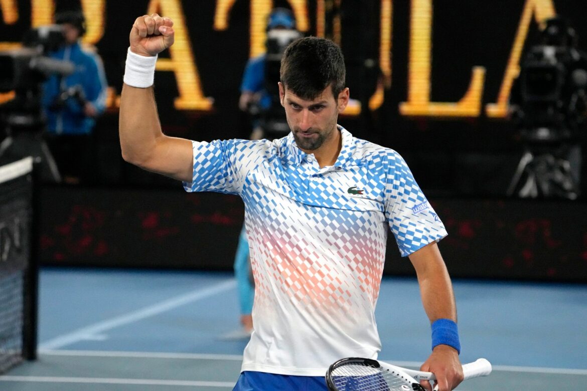 26. Sieg in Folge: Djokovic mit Rekord ins Halbfinale