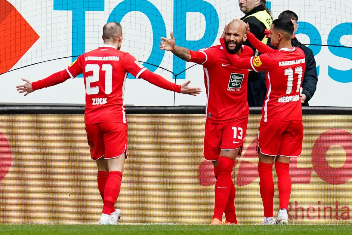 Kaiserslautern nähert sich Aufstiegsrängen – 2:1 gegen Kiel