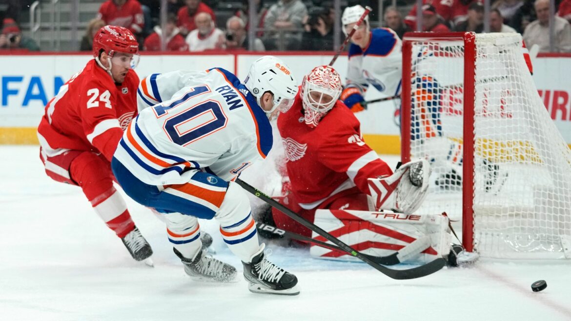 NHL-Star Draisaitl siegt mit Oilers gegen Seiders Red Wings