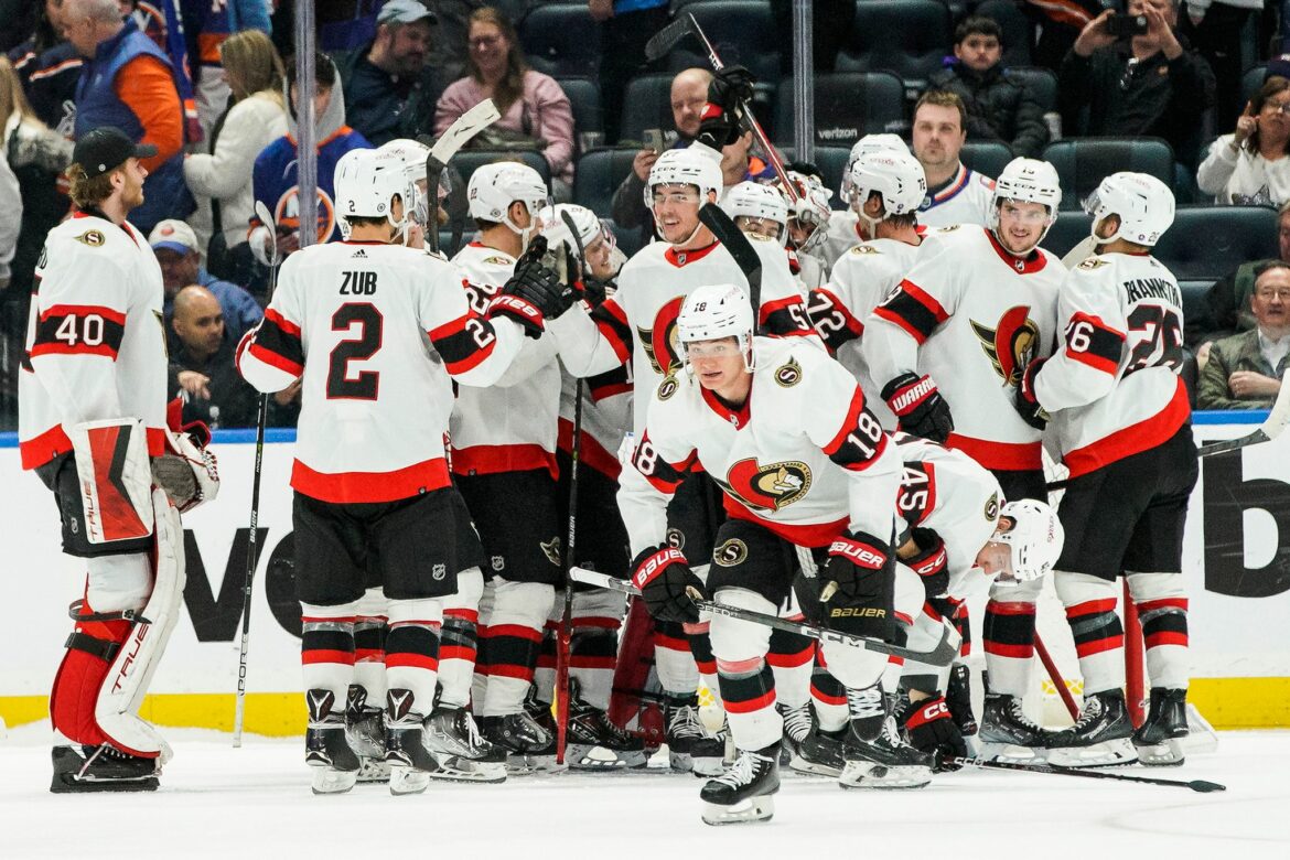 NHL: Stützle überzeugt erneut bei Sieg der Ottawa Senators