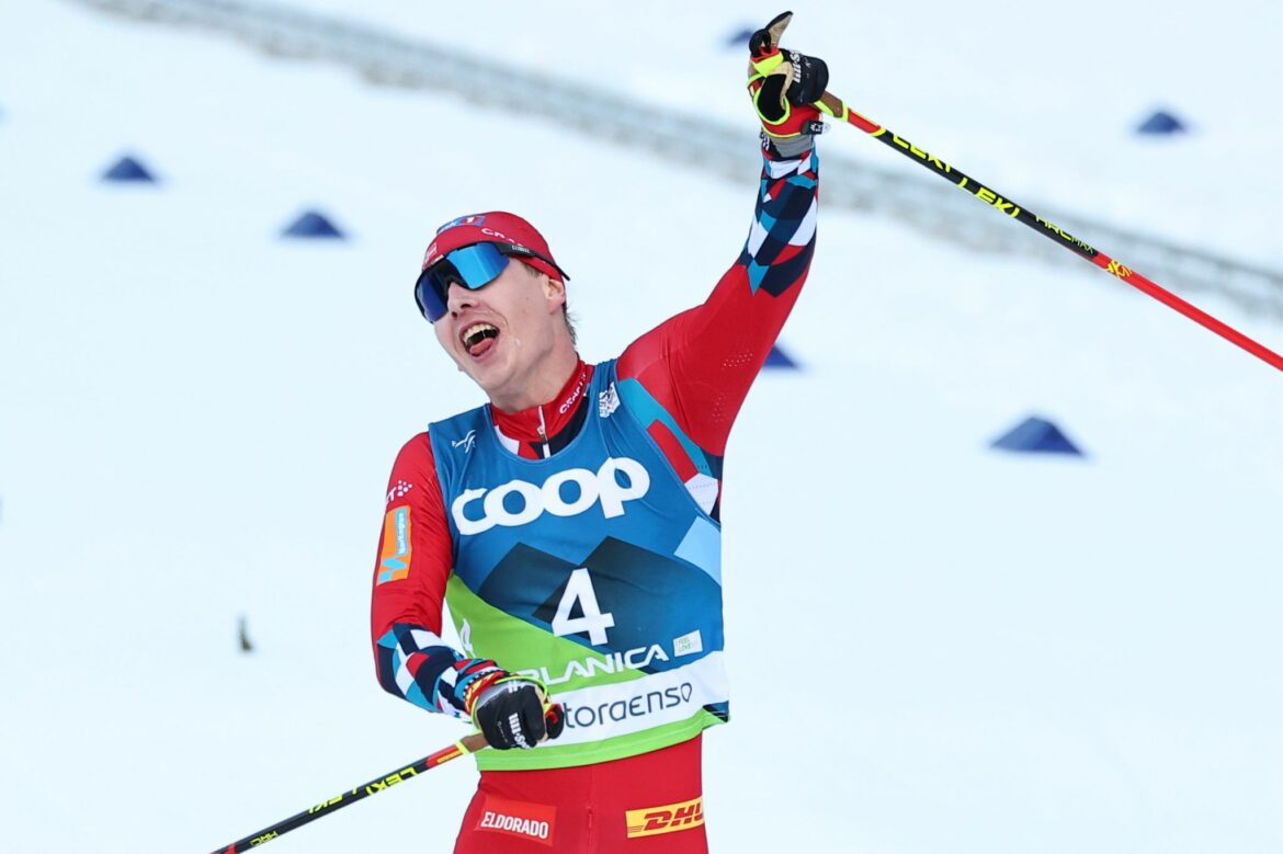 Norweger Krüger holt Gold im Skiathlon – Moch Siebter