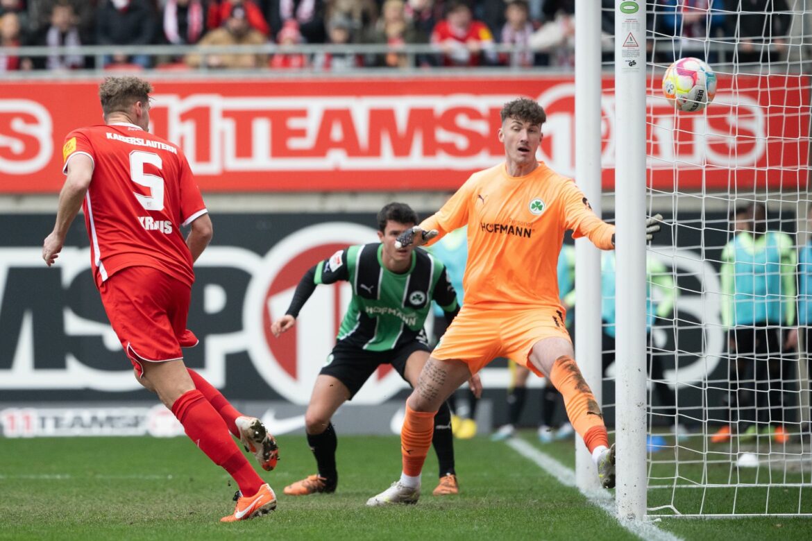 Sieg gegen Fürth: Kaiserslautern zurück in der Erfolgsspur