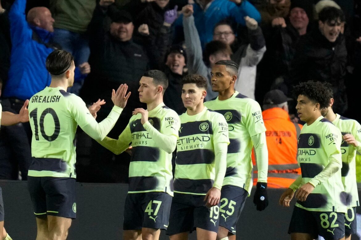 Man City nach 3:0 gegen Bristol im FA-Cup-Viertelfinale