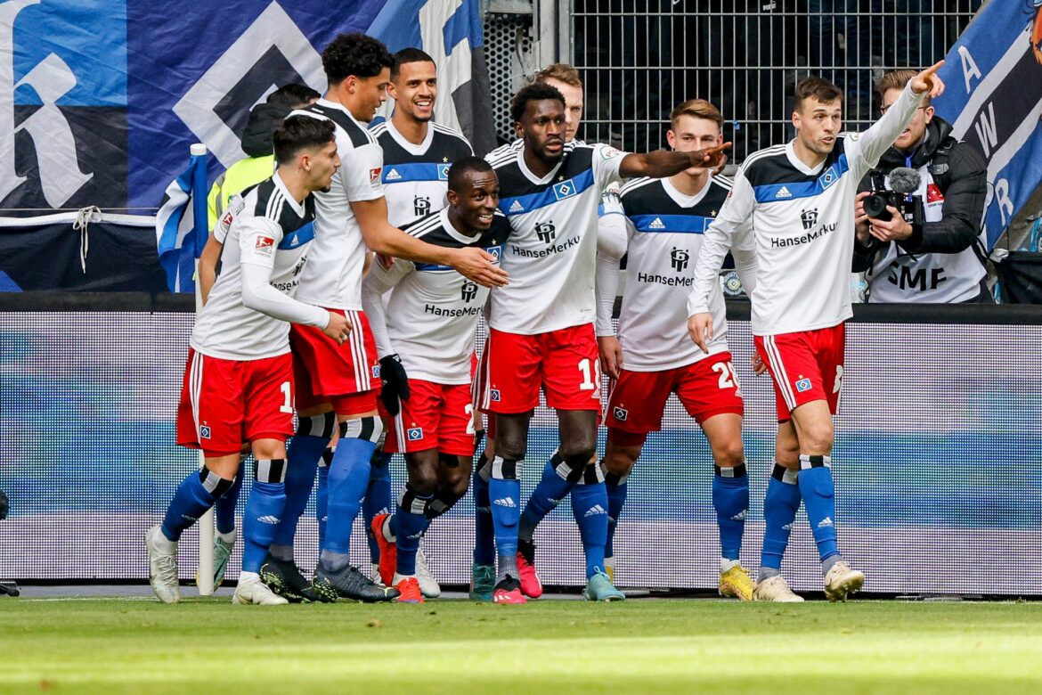 Abgeklärter HSV feiert 3:0-Sieg über den 1. FC Nürnberg