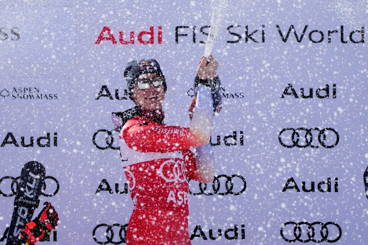 Rekord-Sieg für Skirennfahrer Marco Odermatt