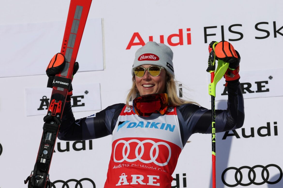 Historischer Sieg: Ski-Star Shiffrin einsame Spitze