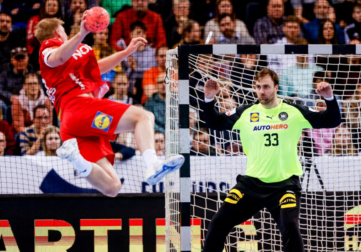 Dänemark erneut zu stark für deutsche Handballer