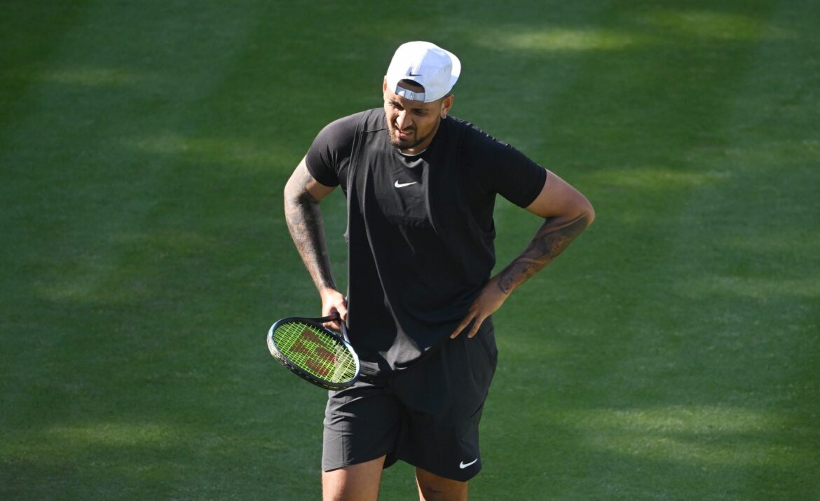 Wimbledon-Finalist Kyrgios sagt Start in Halle ab