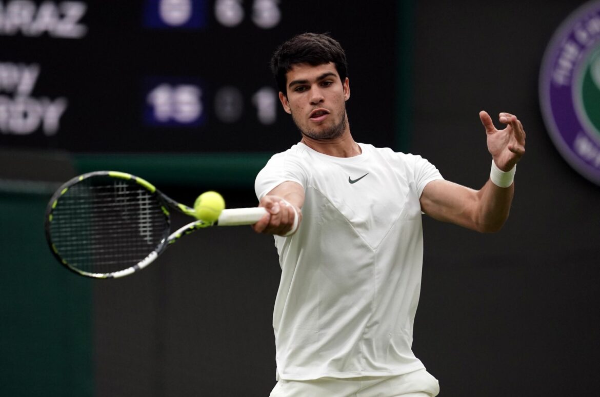 Alcaraz und Murray in Wimbledon ohne Mühe weiter