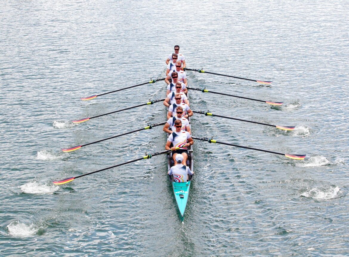 Platz drei für Ruder-Achter auf dem Rotsee