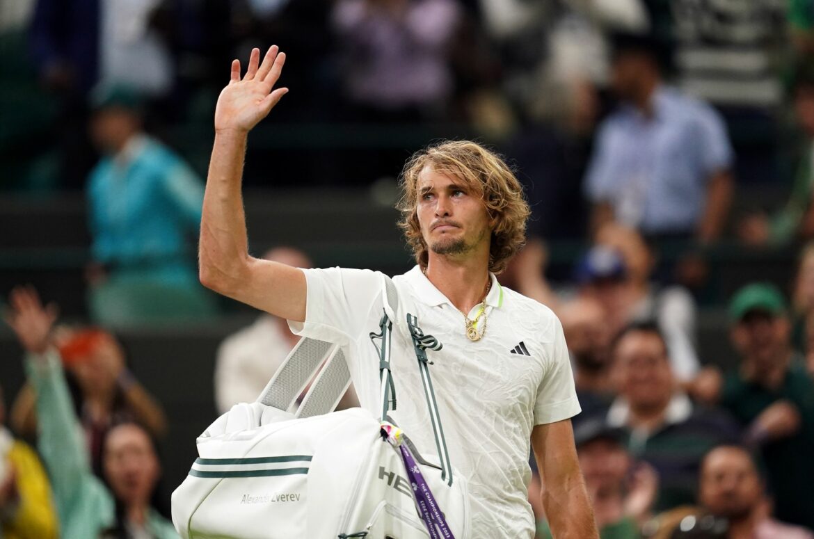 Wimbledon-Aus: Zverev strebt weiter die Top Ten an