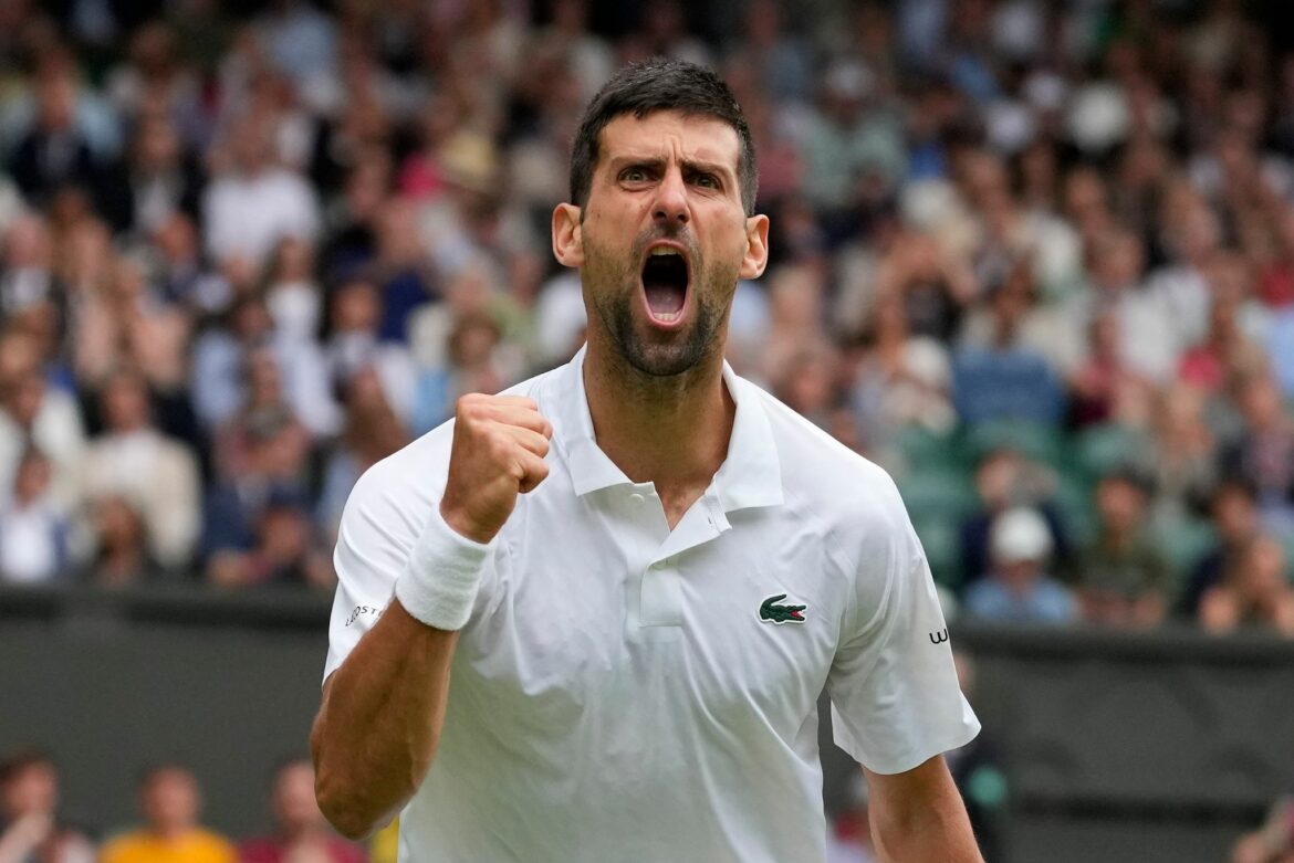 33. Sieg in Serie: Djokovic in Wimbledon nicht zu stoppen