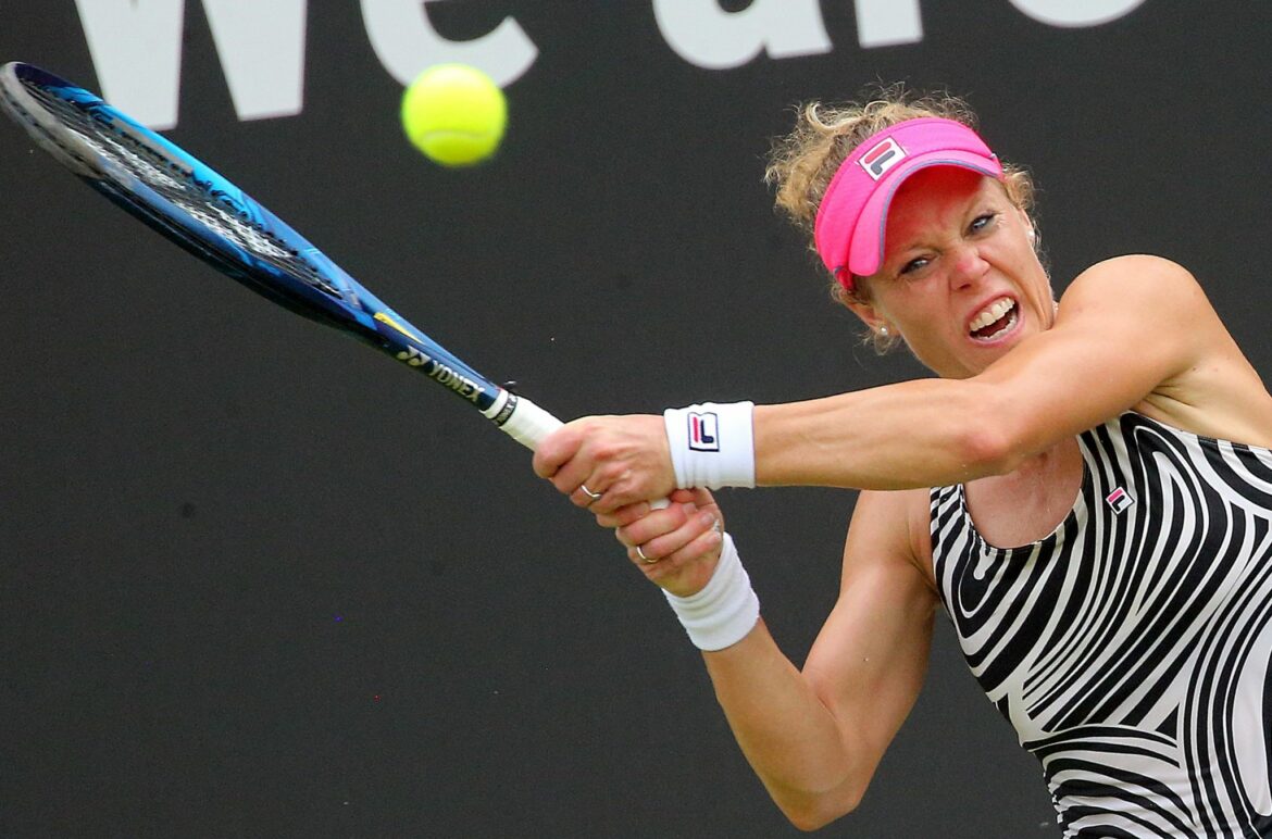 Laura Siegemund in Wimbledon im Doppel-Viertelfinale