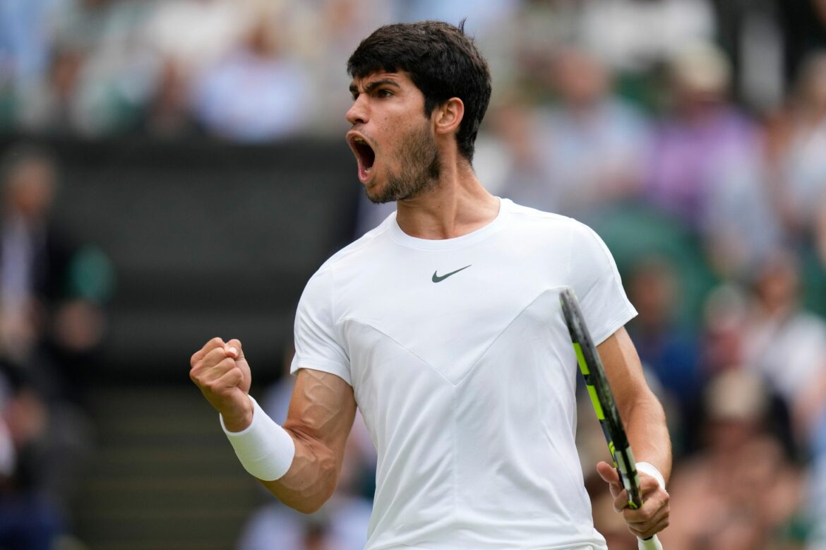 Klarer Sieg im Youngster-Duell: Alcaraz in Wimbledon weiter