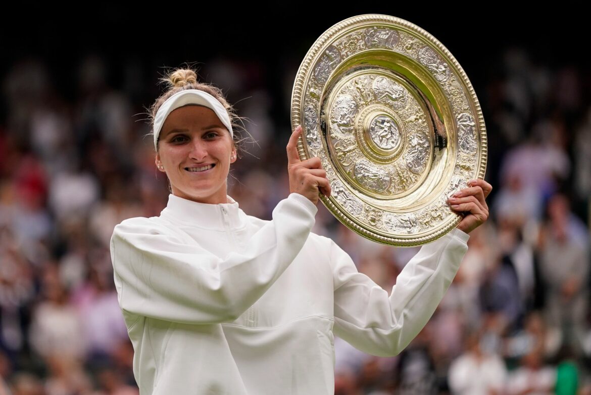 Ungesetzt zum Titel: Tschechin Vondrousova gewinnt Wimbledon