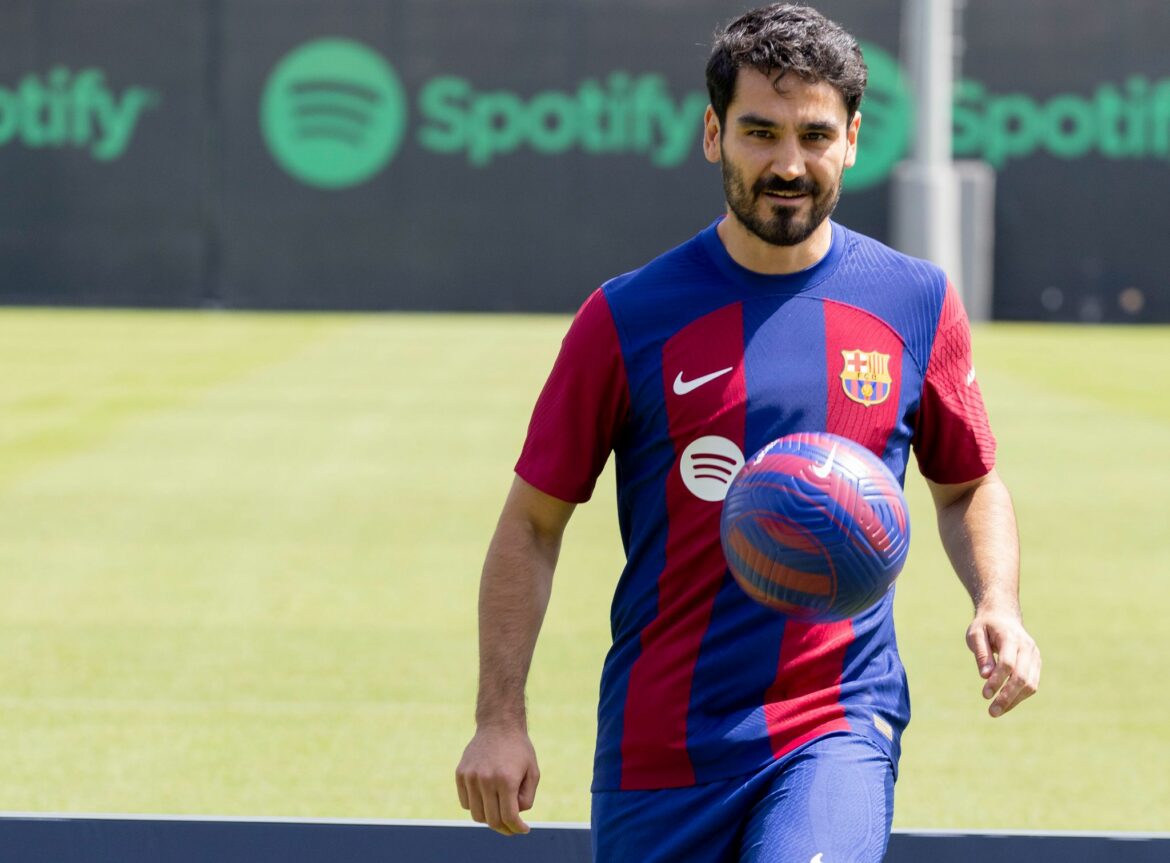Gündogan stellt sich bei Barça vor – und macht Fans Hoffnung