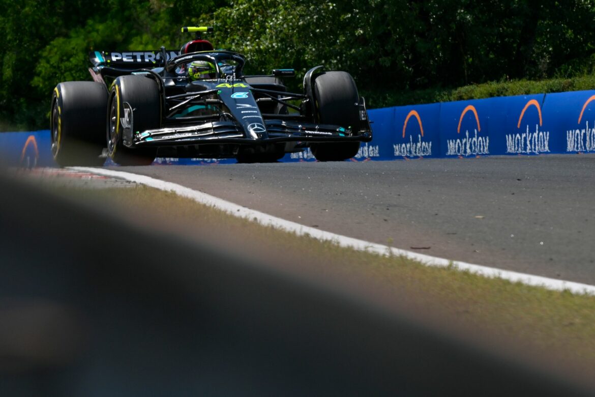 Hamilton vor Verstappen im Ungarn-Abschlusstraining