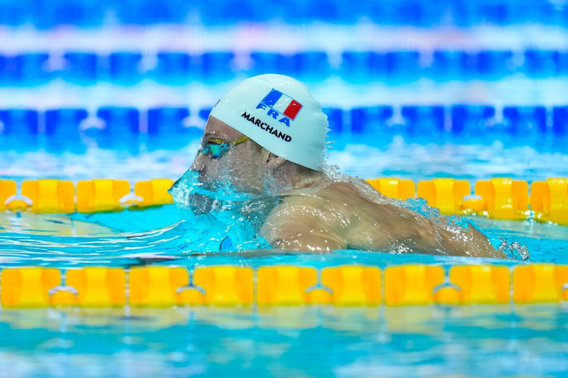 Marchand verbessert Phelps-Weltrekord über 400 Meter Lagen