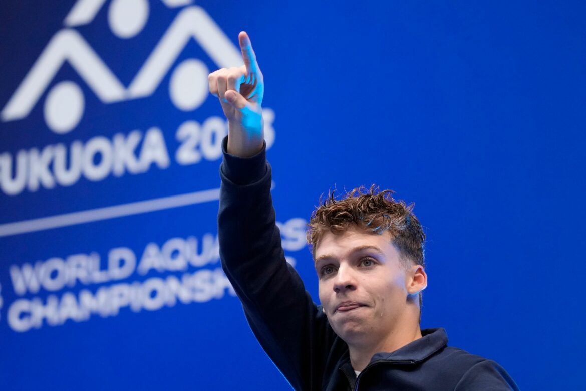 Frankreichs neuer Schwimmstar: Marchand holt drittes WM-Gold