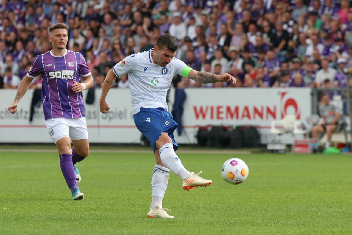 Aufsteiger Osnabrück verliert gegen den Karlsruher SC