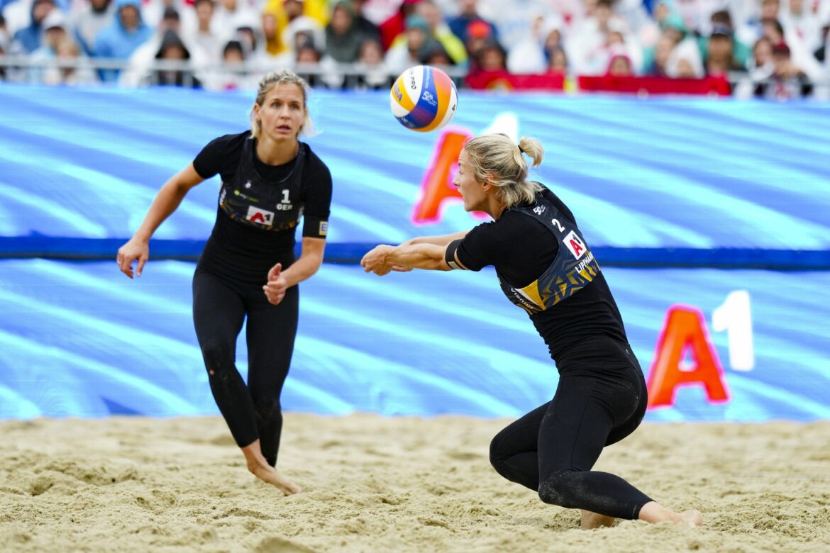 Beach-Volleyball: Ludwig/Lippmann verlieren EM-Halbfinale