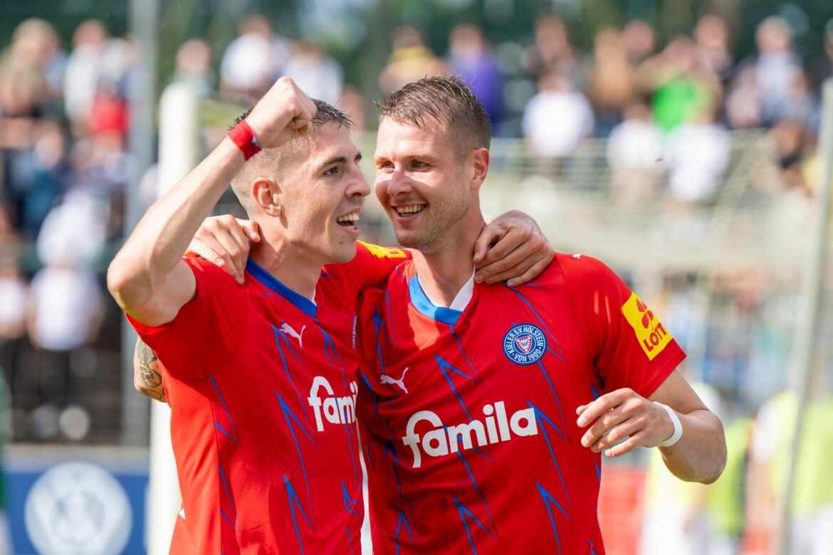 Doppelpack von Fridjonsson bringt Kiel in nächste Pokalrunde