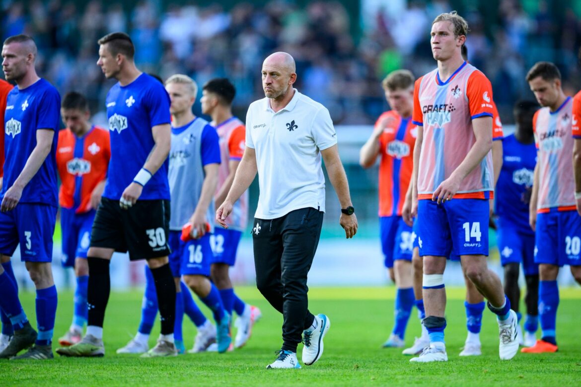 Darmstadt-Boss mahnt nach Pokal-Aus zur Ruhe