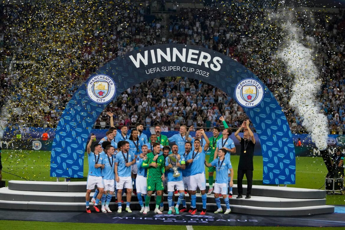 Guardiolas Man City gewinnt UEFA-Supercup gegen Sevilla