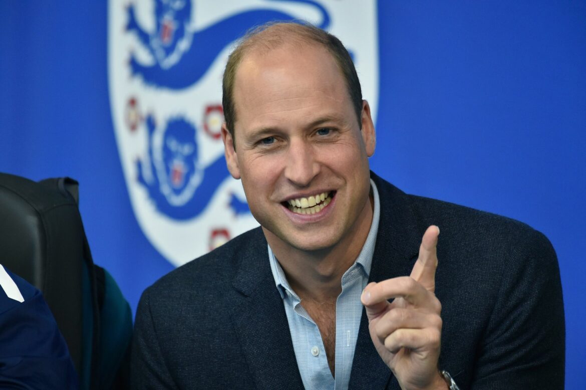 Prinz William und Charlotte wünschen Fußballerinnen Glück