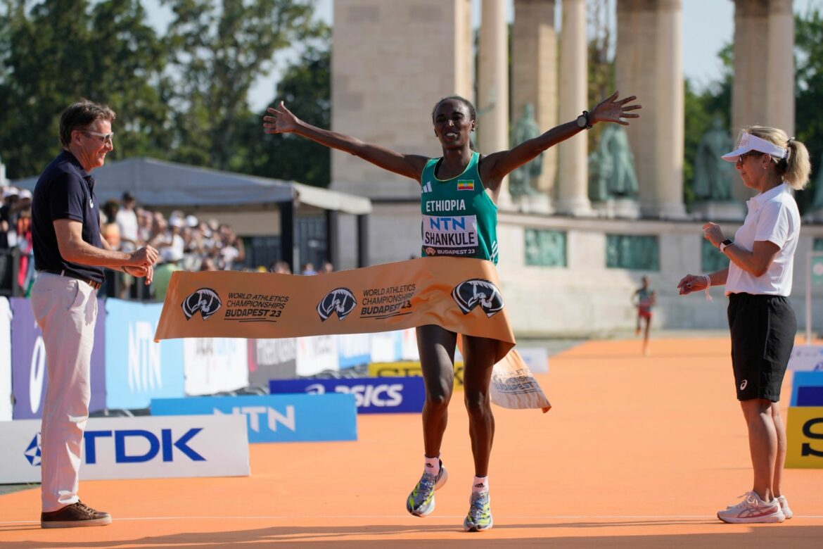 Marathonläuferin Kejeta Elfte bei WM – Gold an Äthiopien