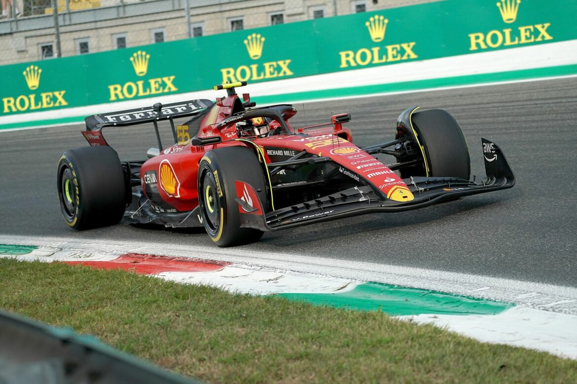 Ferrari-Pilot Sainz mit Bestzeit im Monza-Abschlusstraining