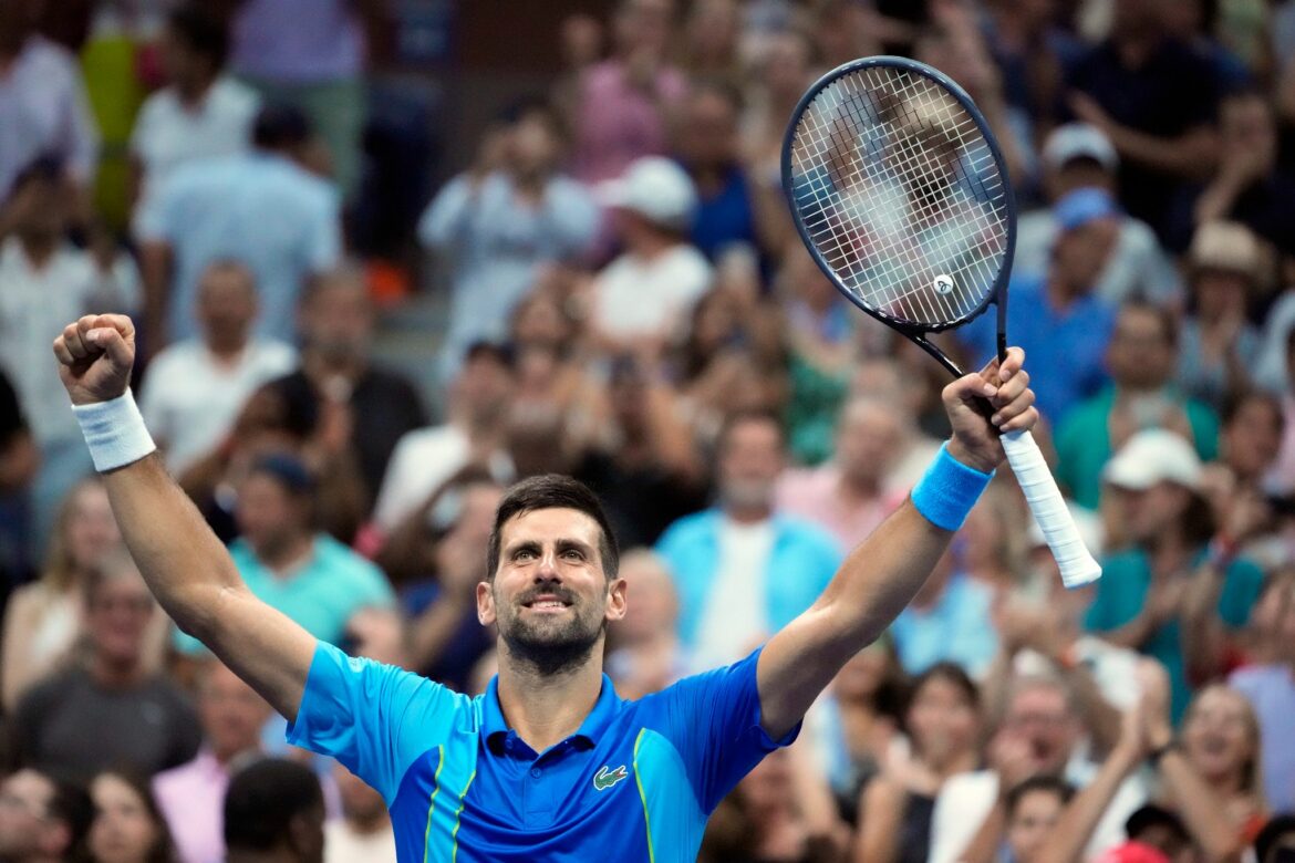 Djokovic bei US Open im Viertelfinale – Amerikaner stark