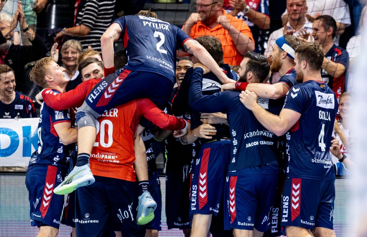 Flensburg gewinnt packendes Nordderby gegen Kiel 28:27