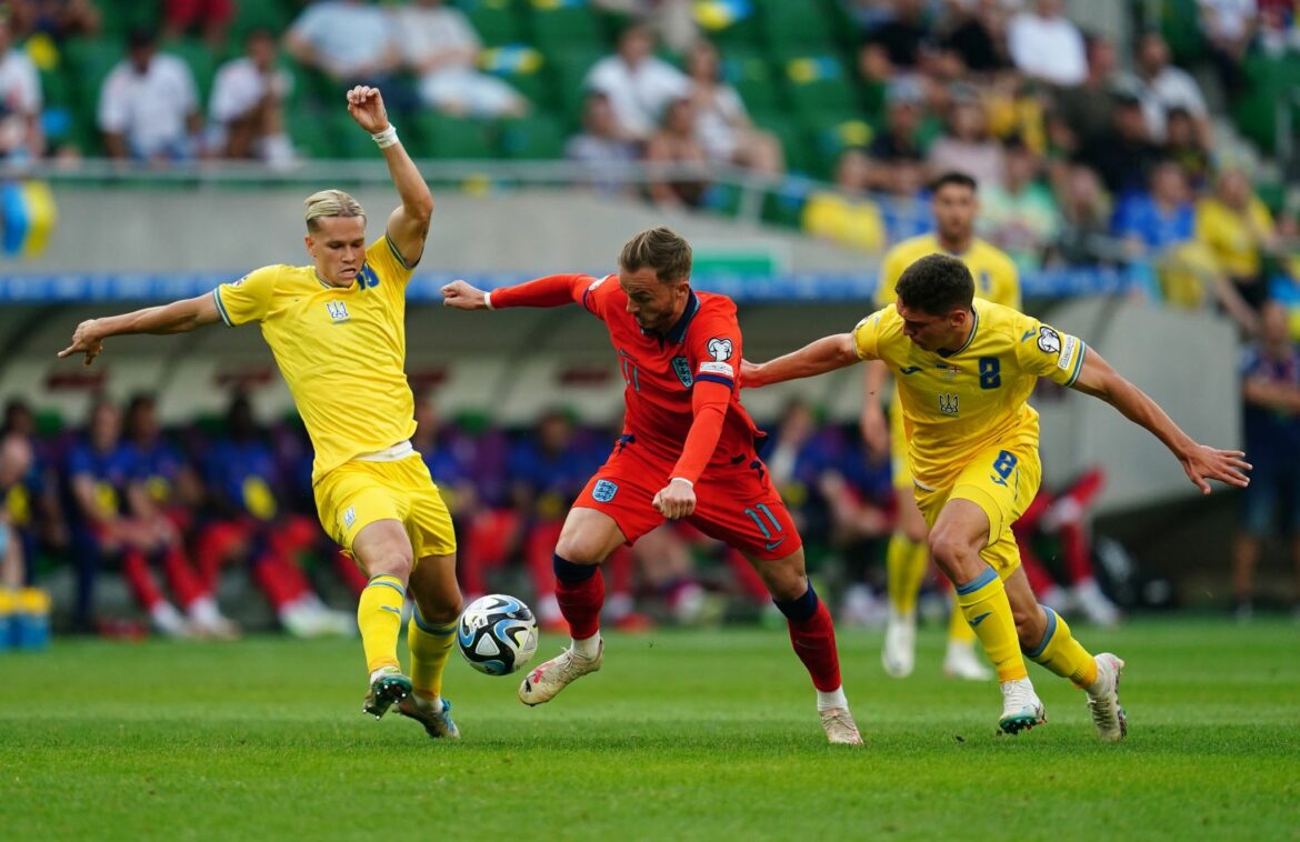 Remis gegen Ukraine: England gibt erstmals Punkte ab