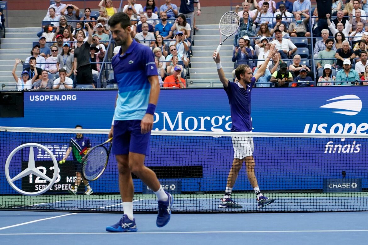 US Open: Djokovic will Final-Revanche gegen Medwedew