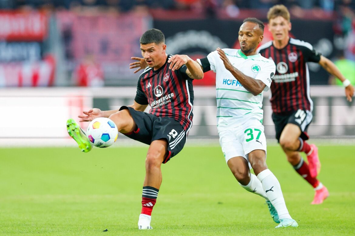 Frankenderby zwischen Nürnberg und Fürth endet 1:1