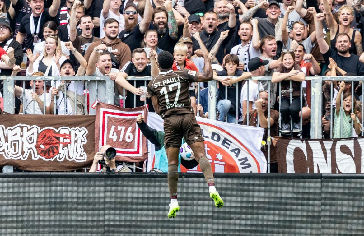 FC St. Pauli verhindert Kieler Tabellenführung mit 5:1-Sieg