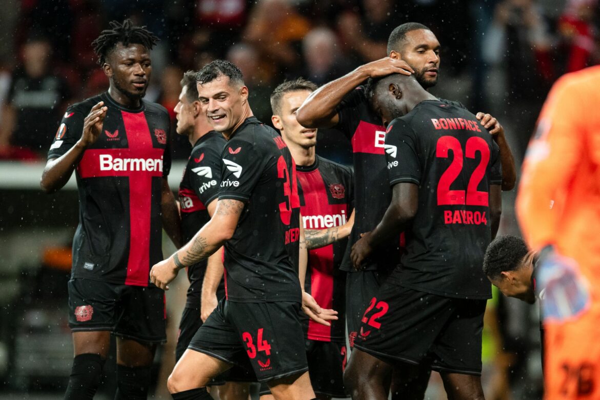 4:0 gegen Häcken: Bayer zaubert auch in der Europa League