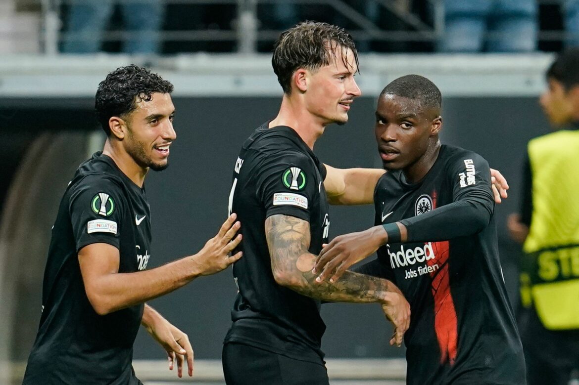 Mühevoller Eintracht-Sieg zum Start in die Conference League