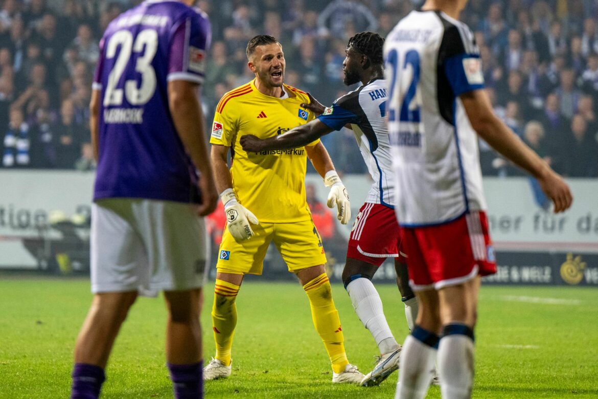 HSV-Keeper sauer: «Anspruch nicht gerecht geworden»