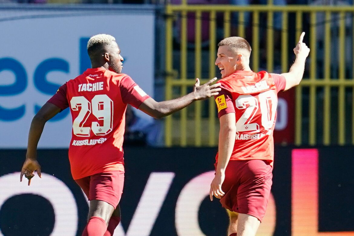 3:1 gegen Hansa Rostock: Kaiserslautern setzt Lauf fort