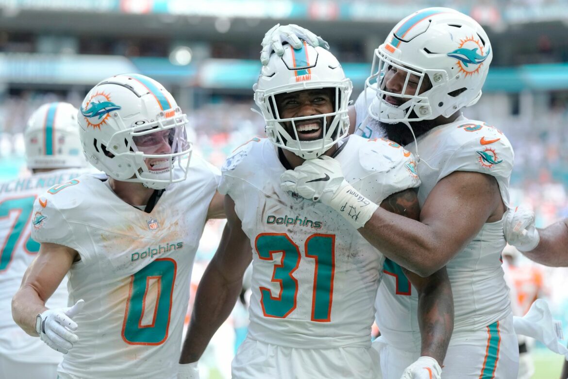 NFL: Dolphins erzielen 70 Punkte gegen Broncos