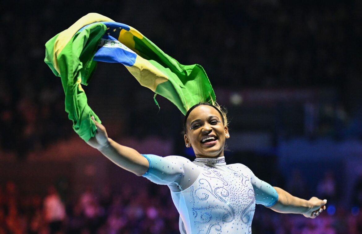 Biles patzt: Brasilianerin Andrade Sprung-Weltmeisterin