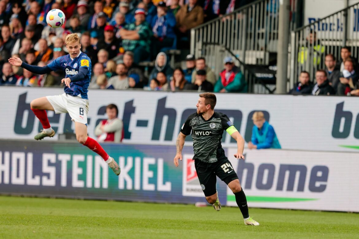 Kiel verpasst durch 1:1 gegen Elversberg Tabellenplatz zwei